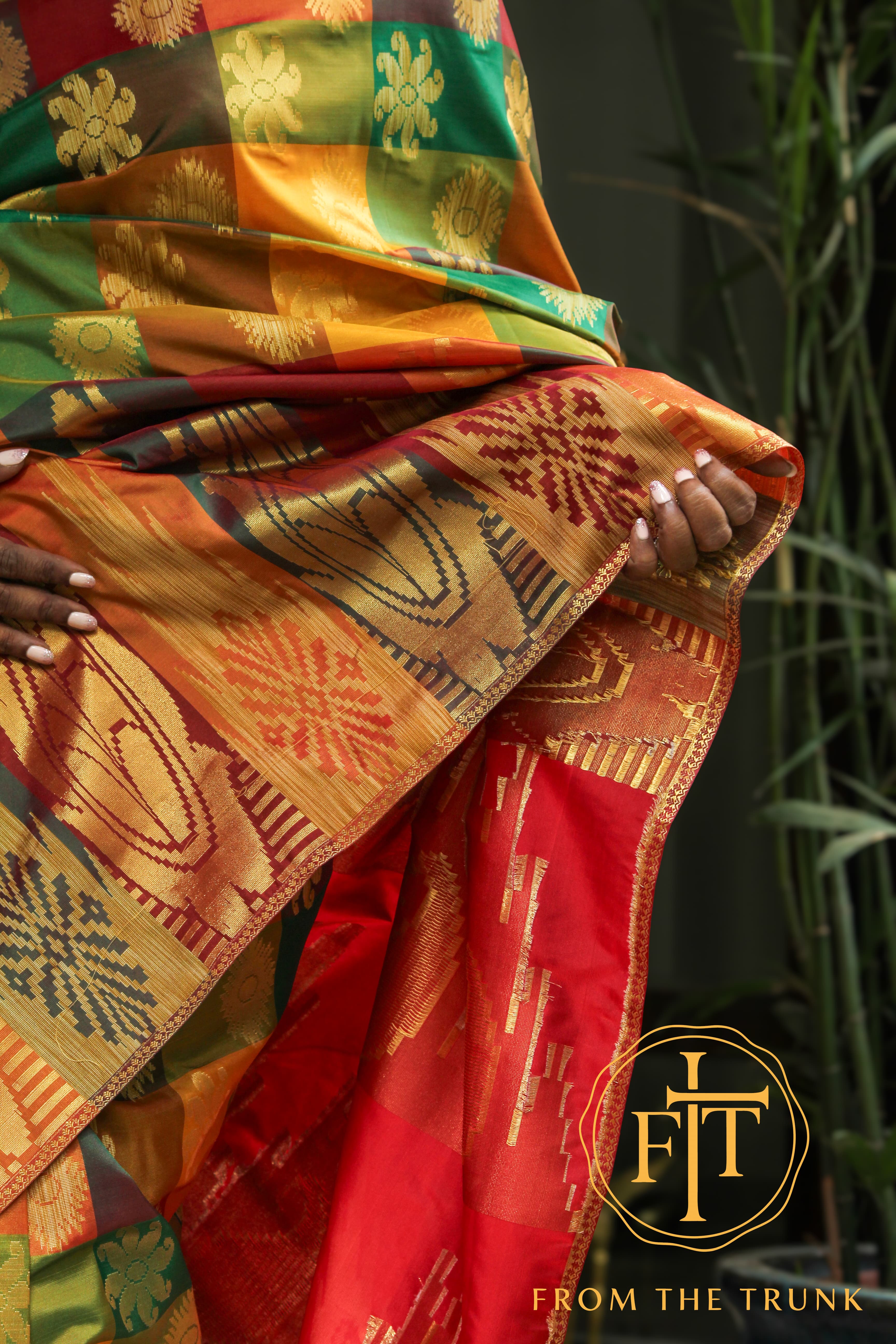 Colorful Vintage Kanjeevaram