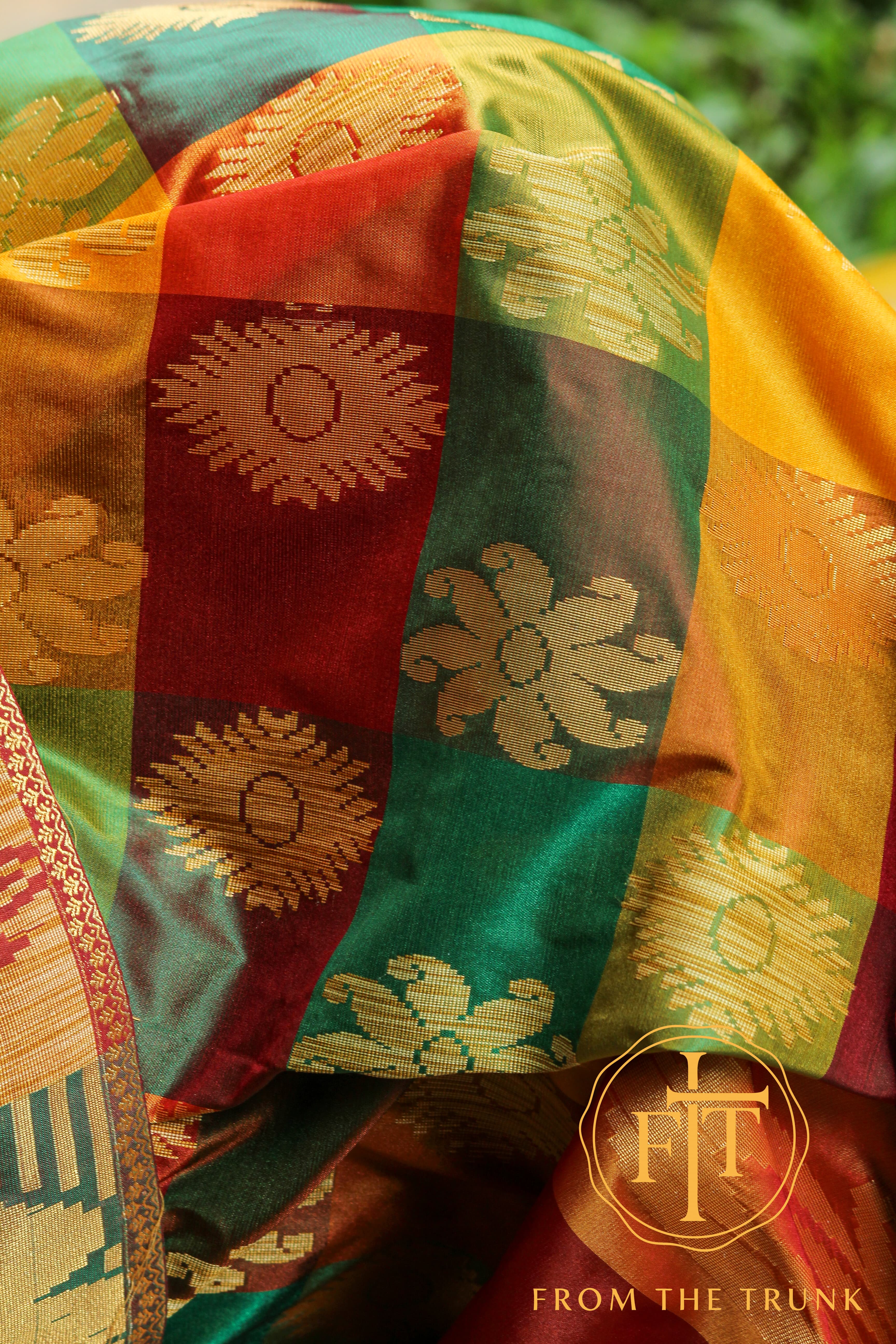 Colorful Vintage Kanjeevaram