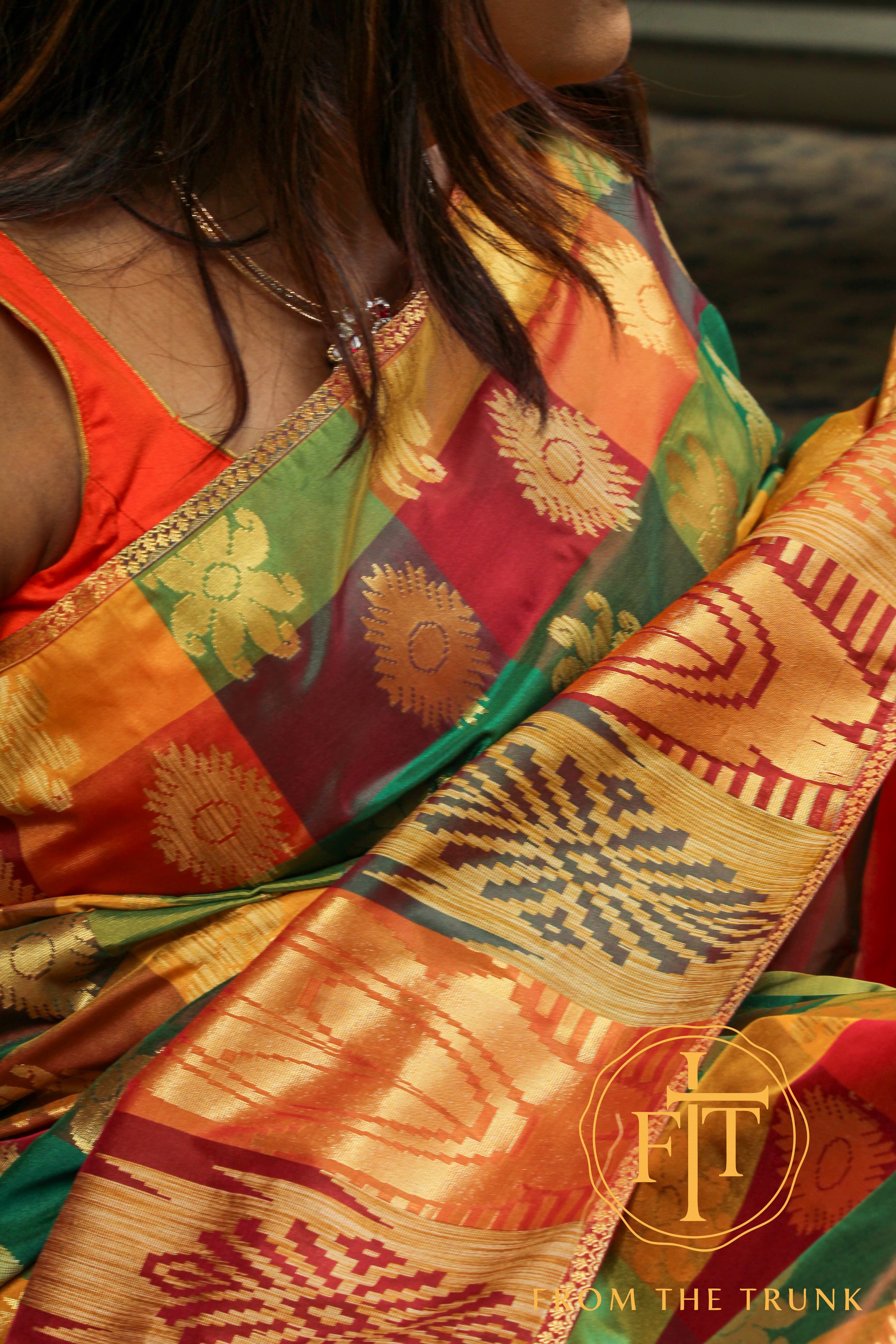 Colorful Vintage Kanjeevaram