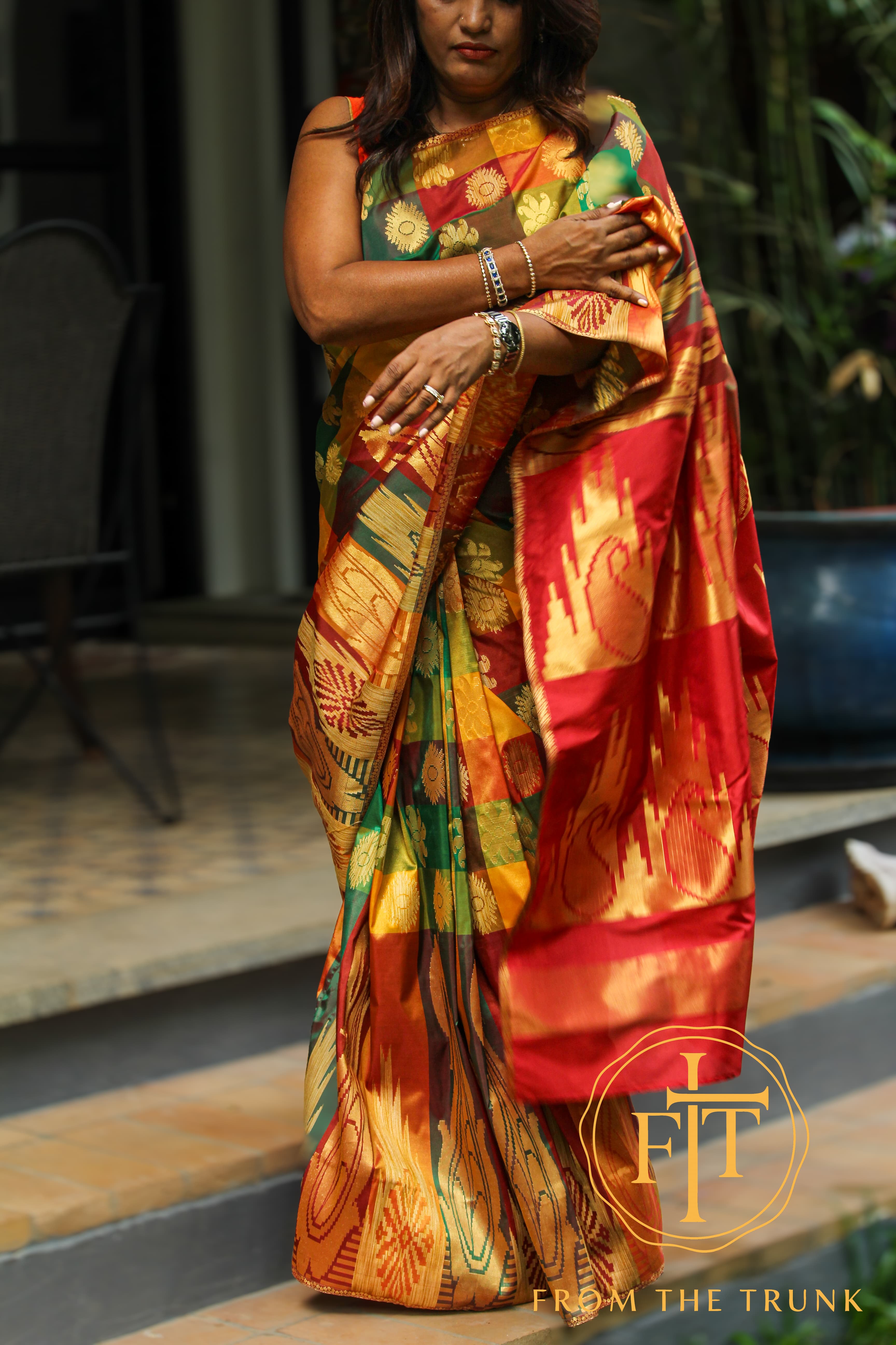 Colorful Vintage Kanjeevaram