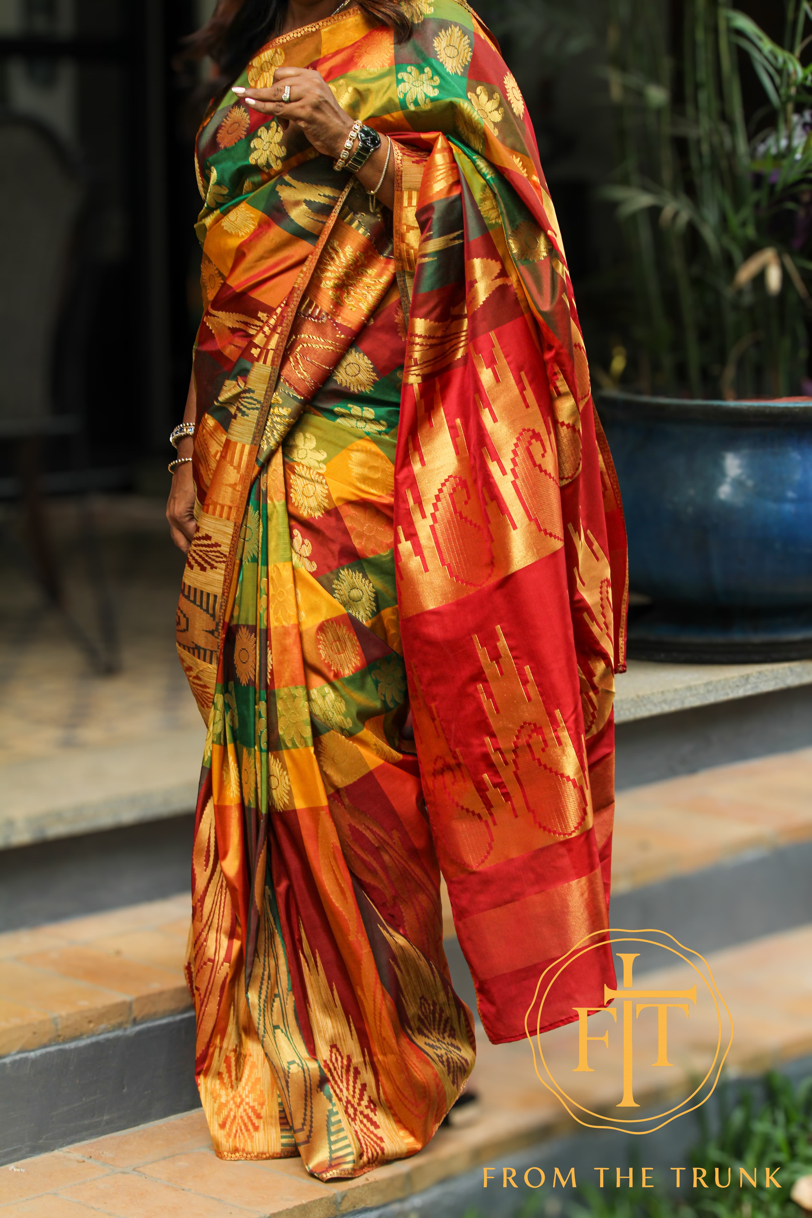 Colorful Vintage Kanjeevaram