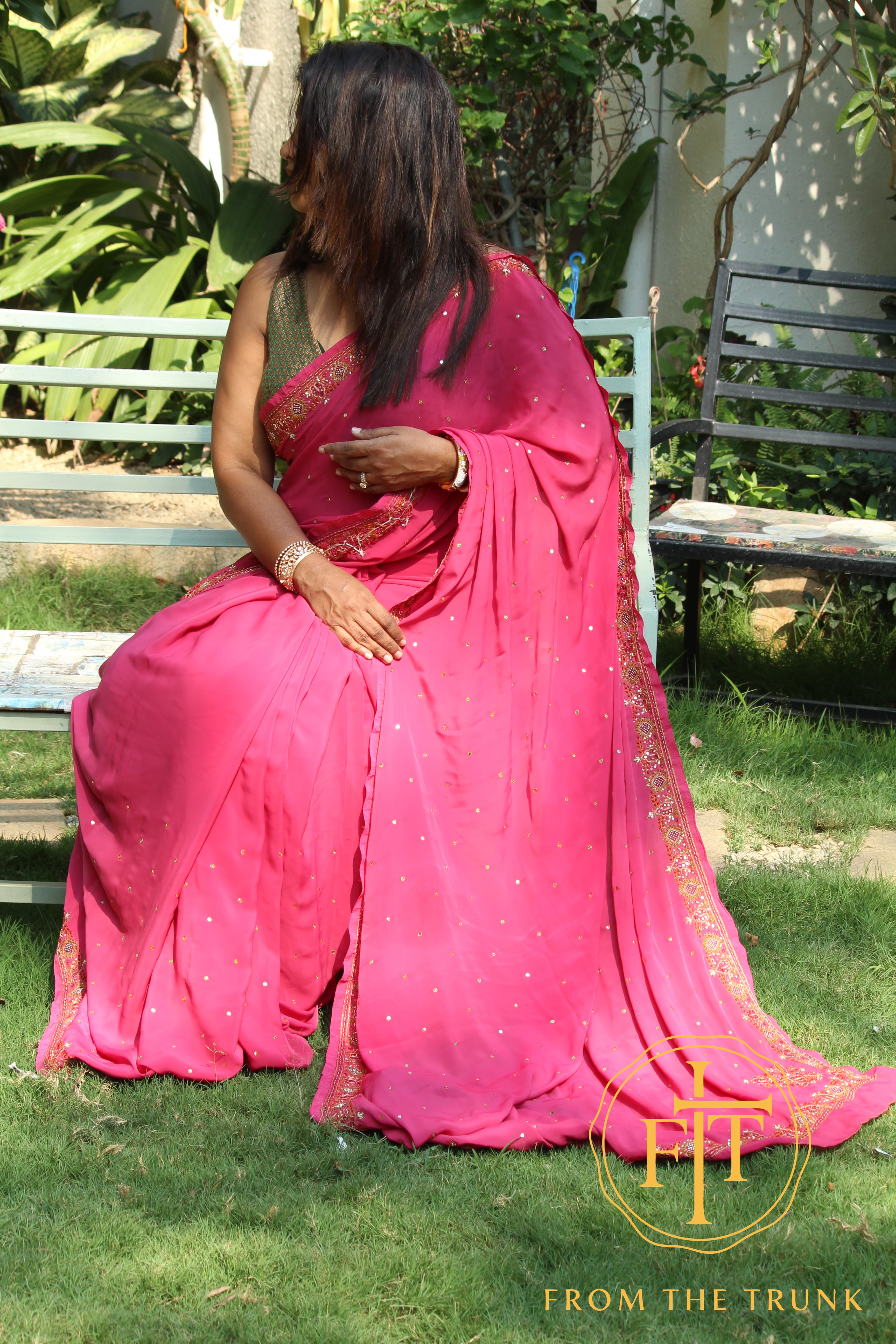 Rani Pink Georgette