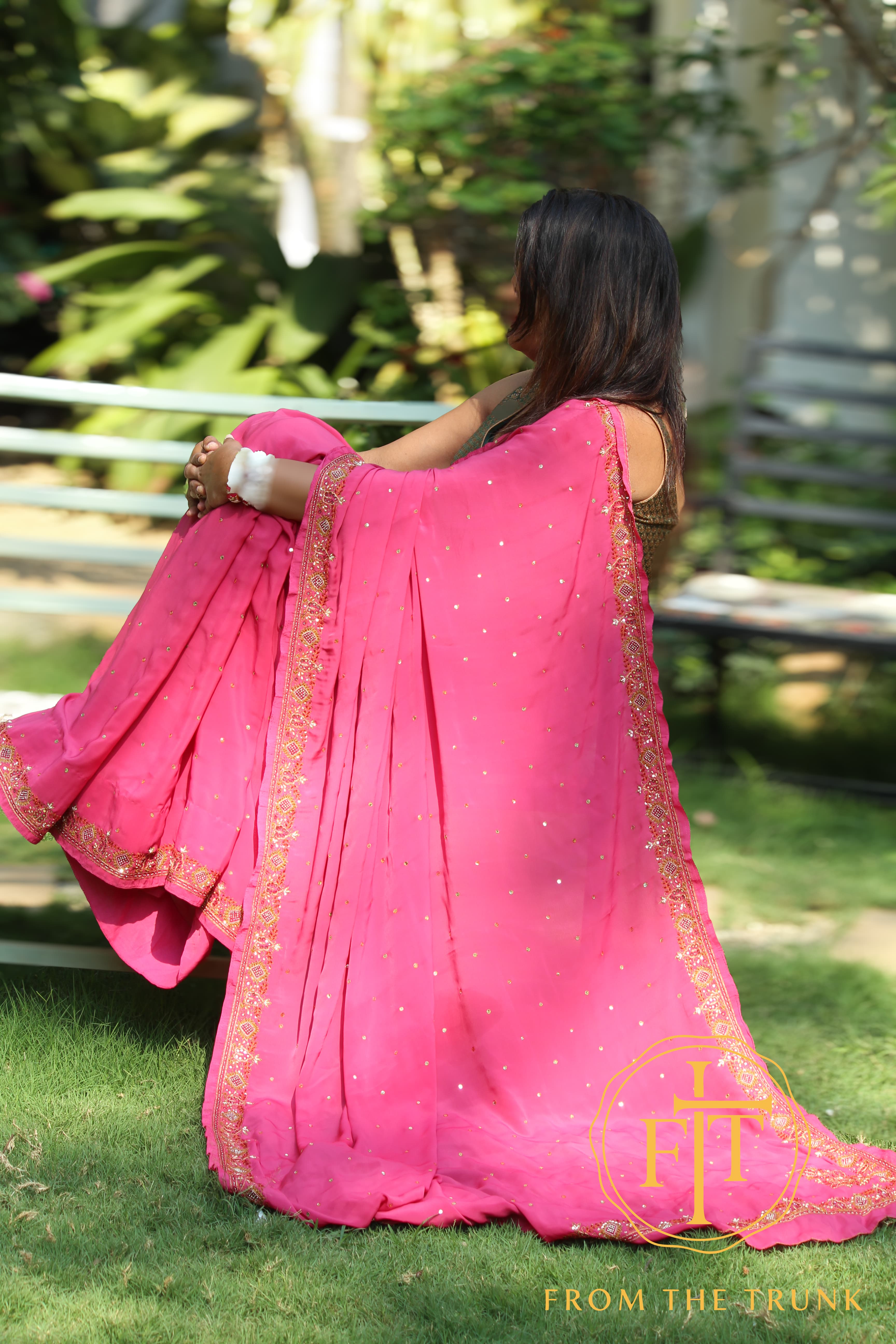 Rani Pink Georgette