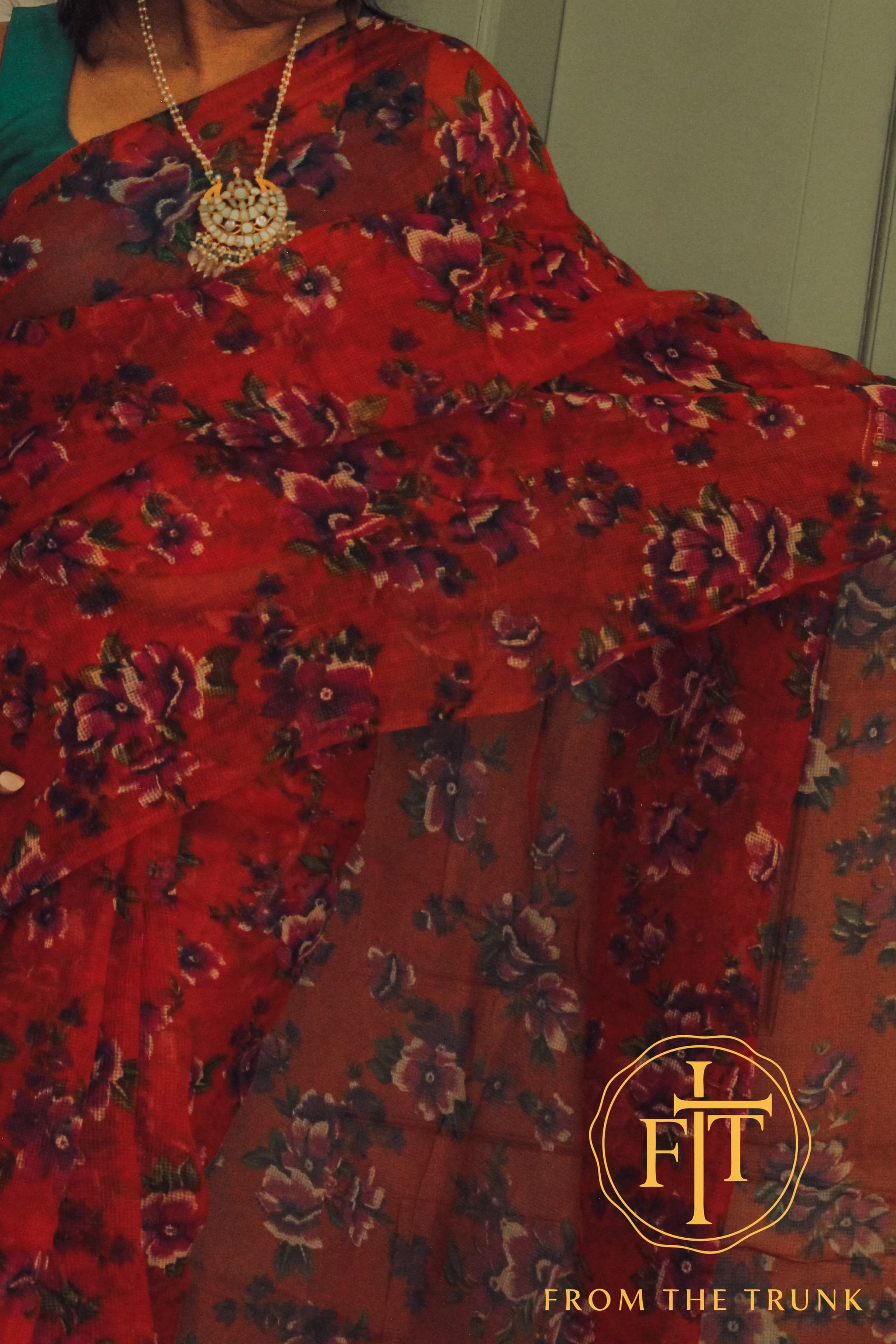 Orange Blossom Cotton Weave